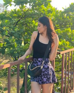 Mouni Roy Raises Temperature In A Floral Skirt And Top. Take A Look