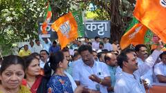 Pune BJP : राहुल गांधींविरोधात पुण्यात भाजप आक्रमक; गुडलक चौकात आंदोलन