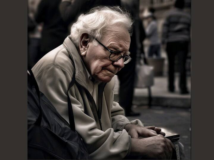 दरअसल, आर्टिस ने सभी अरबपतियों को भिखारी के वेश में ही दिखाया है. ये तस्वीर वॉरेन बफे (Warren Buffett) की है. वॉरेन बफे एक अमेरिकी बिजनेसमैन है जो फिलहाल बर्कशायर हैथवे कंपनी के सीईओ हैं और दुनिया के टॉप 10 अरबपतियों में इनकी गिनती होती है.