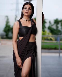 Shraddha Das: બ્લેક ડ્રેસમાં હોટ એક્ટ્રેસ શ્રદ્ધા દાસનો જોવા મળ્યો ગ્લેમરસ અંદાજ, જુઓ તસવીરો