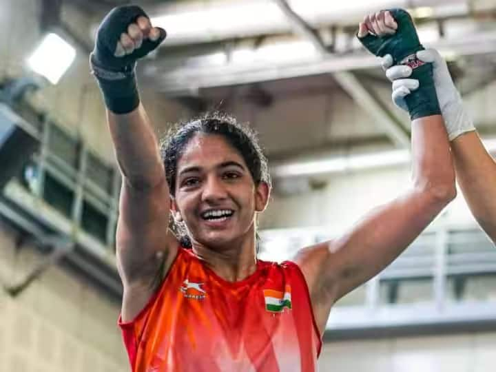 Nitu Ghanghas Wins Gold Medal Finals 48 Kg India Beats Mongolian Boxers Batsaikhan 50 Women Boxing Championship