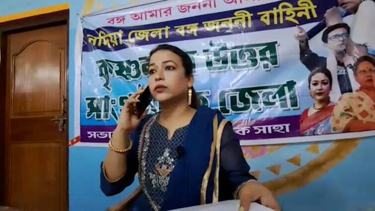 TMC Zilla Parishad Member Press Conference On Teacher Recruitment At Nadia Recruitment Scam:তেহট্টের তৃণমূল বিধায়ককে 'আক্রমণ' জেলা পরিষদ সদস্যের, পাল্টা অভিযোগ বিজেপি-যোগের