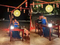 बाथरोब, बिकिनी और फिर लिपलॉक, Shraddha Arya ने ऐसे खास बना दिया पति का बर्थडे