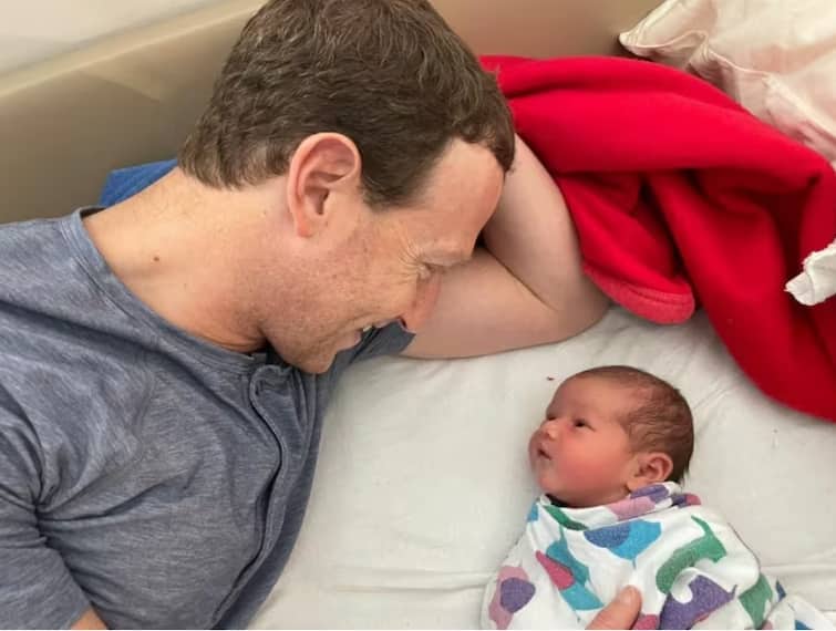 Mark Zuckerberg And Wife Priscilla Chan Welcome Third new born daughter Aurelia Chan shared instagram Zuckerberg Became Father : मार्क झुकरबर्ग यांच्या घरी चिमुकल्या पाहुण्याचं आगमन, सोशल मीडिया पोस्ट करत सांगितलं बाळाचं नाव