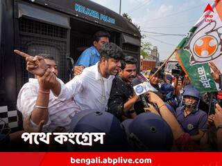 Congress: কলকাতা থেকে জেলা- রাহুল-ইস্যুতে পথে নেমে বিক্ষোভে হাতশিবির