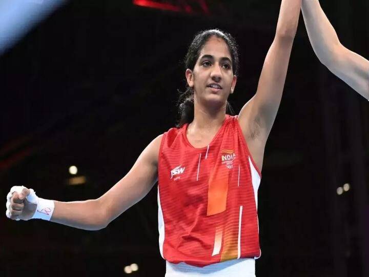 Nitu Gangas wins gold for India at World Championship Women's Boxing World Championship Womens Boxing: உலக மகளிர் குத்துச் சண்டை சாம்பியன்ஷிப்;  தங்கம் வென்ற இந்தியாவின் நிது கங்காஸ்..!