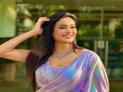 Shweta Tiwari : एक तिवारी, सब पर भारी...पाहा साडीतील श्वेताच्या अदा