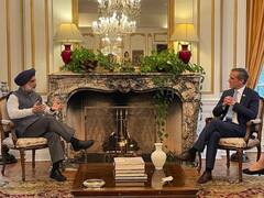 Indian Envoy To US Meets New US Ambassador To India To Discuss Bilateral Partnership