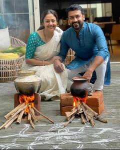 Suriya Jyothika : மீண்டும் தொடங்கியது ஜில்லுனு ஒரு காதல்..மும்பை செல்லும் சூர்யா ஜோதிகா!