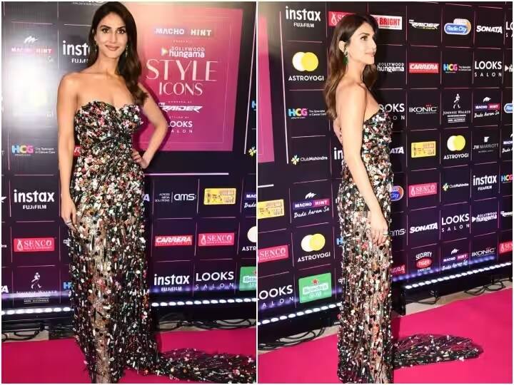 Vaani Kapoor Pics: બી-ટાઉનના તમામ સ્ટાર્સ મુંબઈમાં સેલેબ્સ ગ્રેસ બોલિવૂડ હંગામા સ્ટાઈલ આઈકોન એવોર્ડ નાઈટમાં પહોંચ્યા હતા. આ દરમિયાન અભિનેત્રી વાણી કપૂર પણ ખૂબ જ સ્ટાઇલિશ અવતારમાં જોવા મળી હતી.