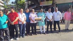 Sangli News; कृष्णा नदीच्या बचावासाठी सांगलीमध्ये मानवी साखळी आंदोलन