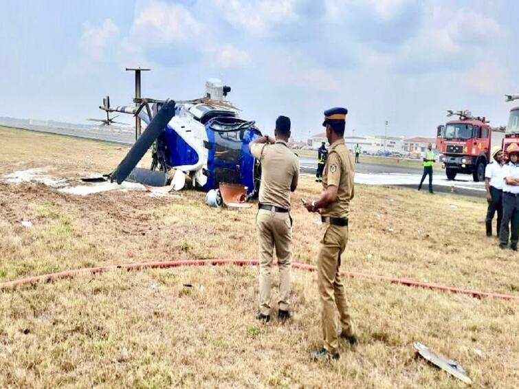 Moments To Disaster: ALH Dhruv Chopper Crash In Kerala Caught On Camera. VIDEO Moments To Disaster: ALH Dhruv Chopper Crash In Kerala Caught On Camera. VIDEO