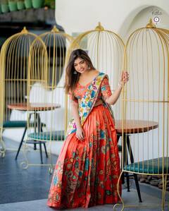 Rithu Chowdary: లంగావోణీలో జబర్దస్త్ బ్యూటీ హొయలు