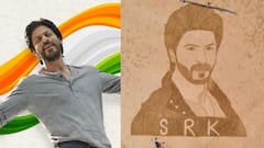যে ভালবাসা পেরিয়ে যায় কাঁটাতার.. পাকিস্তানের সমুদ্রসৈকতে বালির ওপর ফুটে উঠল শাহরুখের ছবি