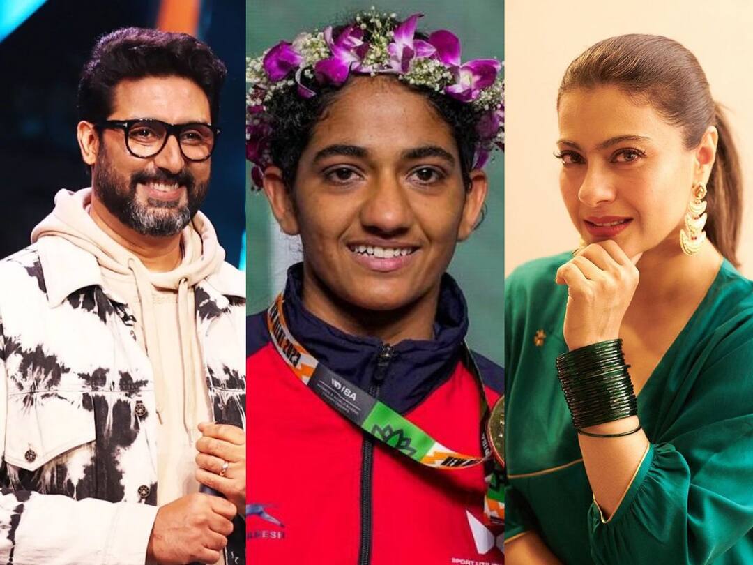 Nitu Ghanghas: সোনা জিতলেন নীতু ঘনঘাস, সোশ্যাল মিডিয়ায় শুভেচ্ছা অভিষেক বচ্চন, কাজলের Bollywood stars Abhishek Bachchan, Kajol congratulate Nitu Ghanghas for winning gold at Women's World Boxing Championships Nitu Ghanghas: সোনা জিতলেন নীতু ঘনঘাস, সোশ্যাল মিডিয়ায় শুভেচ্ছা অভিষেক বচ্চন, কাজলের