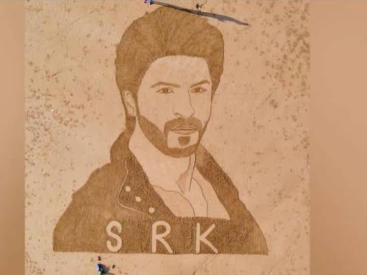 Shah Rukh Khan का सबसे बड़ा स्केच देखा क्या? पाकिस्तानी सैंड आर्टिस्ट ने बीच पर दिखाई कलाकारी... तस्वीर वायरल