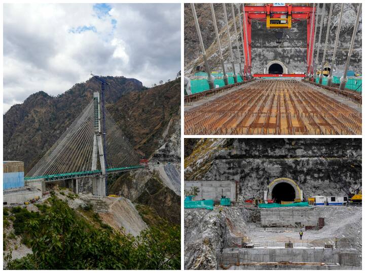 The first cable-stayed railway bridge in India is nearing completion and the deck of the bridge is expected to be ready by May this year on the Anji river in Jammu and Kashmir.