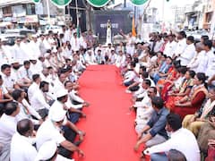 कोल्हापुरात काँग्रेसचे सत्याग्रह आंदोलन, भाजप विरोधात आणखी आक्रमक आंदोलनाचा इशारा