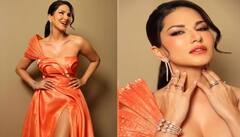 Sunny Leone: ਭਗਵੇਂ ਰੰਗ ਦੇ ਕੱਪੜਿਆਂ ਤੇ ਕਿਲਰ ਮੁਸਕਰਾਹਟ ਨਾਲ ਸੰਨੀ ਲਿਓਨ ਨੇ ਮਚਾਈ ਤਬਾਹੀ, ਫੋਟੋਆਂ ਦੇਖ ਕੇ ਉੱਡੇ ਫੈਨਜ਼ ਦੇ ਹੋਸ਼