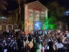 Navin Marathi School : नवीन मराठी शाळेच्या इमारतीला शंभर वर्षे पूर्ण; शाळेला सुंदर रोषणाई