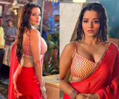 In Pics: हल्की बारिश की फुहार में मोनालिसा ने कराया फोटोशूट, लुक देख पिघला फैंस का दिल