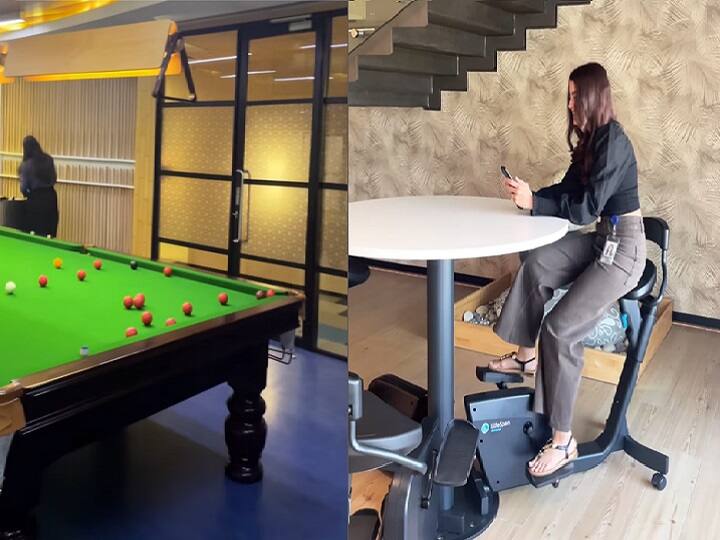 Google Office Facilities Google Gurugram Offices have Nap Spa Gym Facilities know details of if Google Office: किसी मॉल से कम नहीं है गूगल का ये ऑफिस! एंप्लाइज को मिलती है जिम, स्पा जैसी फैसिलिटी