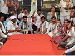 Rahul Gandhi disqualified : कोल्हापुरात काँग्रेसचे सत्याग्रह आंदोलन; पीएम नरेंद्र मोदींविरोधात जोरदार घोषणाबाजी