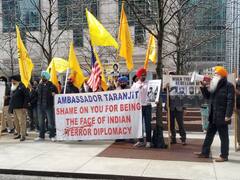 Khalistan Supporters' Bid To Incite Violence At Indian Mission In US, Video Of Anti-India Speech Surfaces