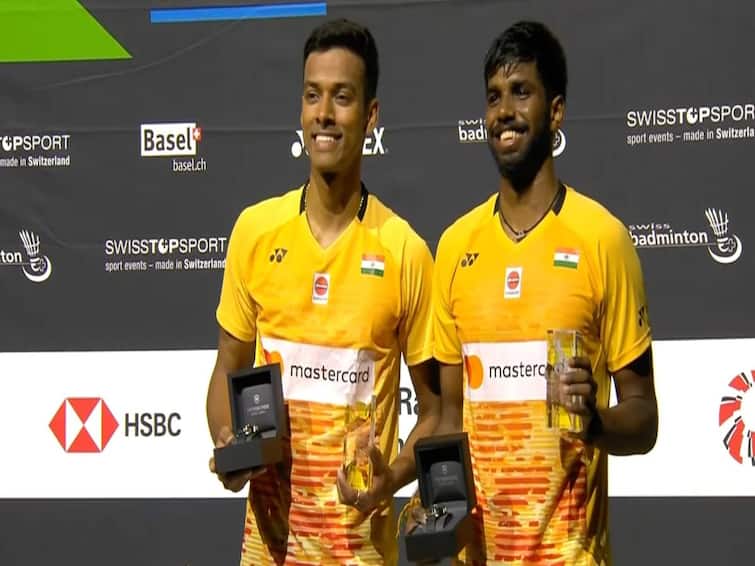 Swiss Open 2023: Satwiksairaj Rankireddy and Chirag Shetty win doubles Super 300 title know details Swiss Open 2023: Satwiksairaj Rankireddy-Chirag Shetty Win Doubles Super 300 Title, Beat Chinese Pair In Straight Games
