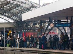 Germany Comes To A Standstill As Huge Strike By Workers Halts Flights And Trains. See Pics