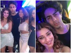 SRK के बेटे Aryan Khan ने अपने ब्रांड के लिए होस्ट की शानदार पार्टी,  सिंगर्स और मॉडल्स के साथ जमकर दिए पोज