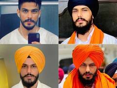 Amritpal Singh Photos: जुगाड़गाड़ी पर बाइक के साथ अमृतपाल सिंह की नई तस्वीर वायरल, देखें फरारी के बाद कैसे बदलता रहा है लुक