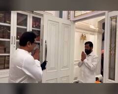 CM Eknath Shinde meet Raj Thackeray: सदिच्छेमागचं 'राज' काय? मुख्यमंत्र्यांचं राज ठाकरेंच्या घरी सहकुटुंब स्नेहभोजन