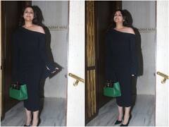 मनीष मल्होत्रा के घर बन-ठन कर पहुंचीं Parineeti Chopra, ब्लैक बॉडीकॉन ड्रेस में लगी बेहद अट्रैक्टिव