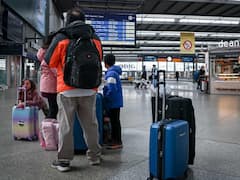 Germany Comes To A Standstill As Huge Strike By Workers Halts Flights And Trains. See Pics