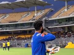 IPL 2023: प्रैक्टिस सेशन के बाद रवींद्र जडेजा का दिखा ‘पुष्पा’ अवतार, वीडियो वायरल