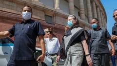 Rahul Gandhi: রাহুলের সাংসদ পদ খারিজ ইস্যুতে উত্তাল সংসদ, বিক্ষোভে হাজির সনিয়া গাঁধীও