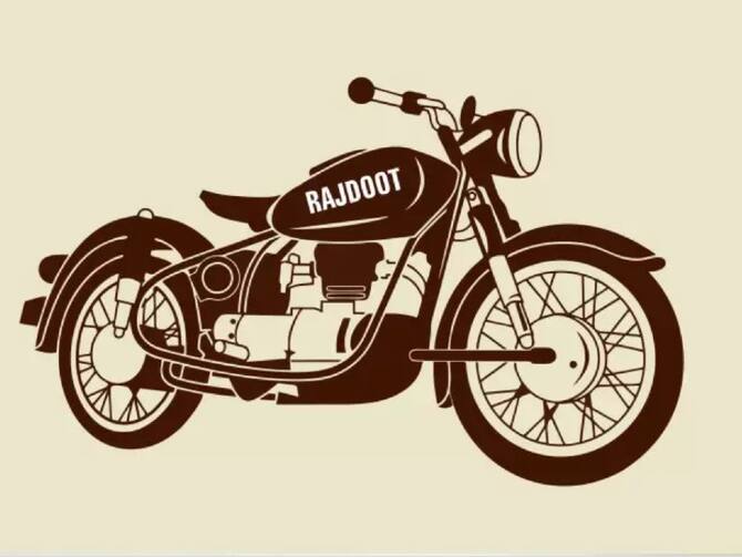 new model rajdoot bike