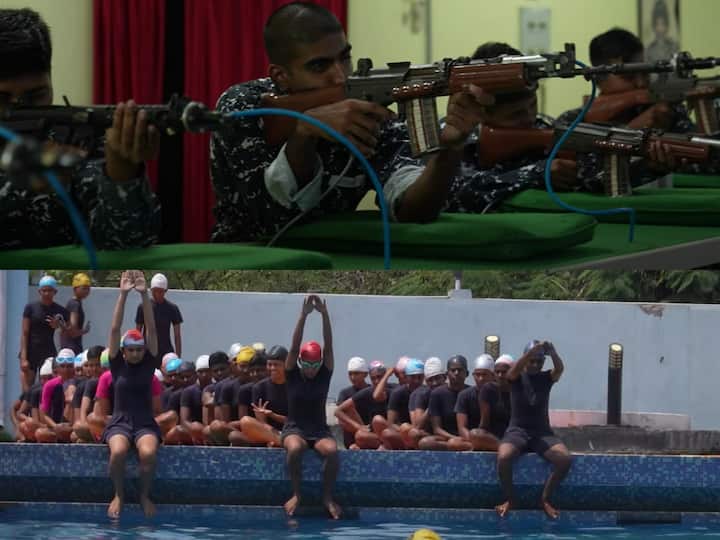 Agniveers at INS Chilka are content with the fact that they are able to undergo and learn some skills and techniques, which will open up more avenues for them. (Image Source: Ayan Hussain/ABP Live)