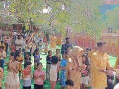 Navratri 2023: पिपलेश्वर महादेव मंदिर में आयोजित हुआ सामूहिक कन्या भोज, जाति पंथ से ऊपर उठकर 300 कन्याओं का पूजन