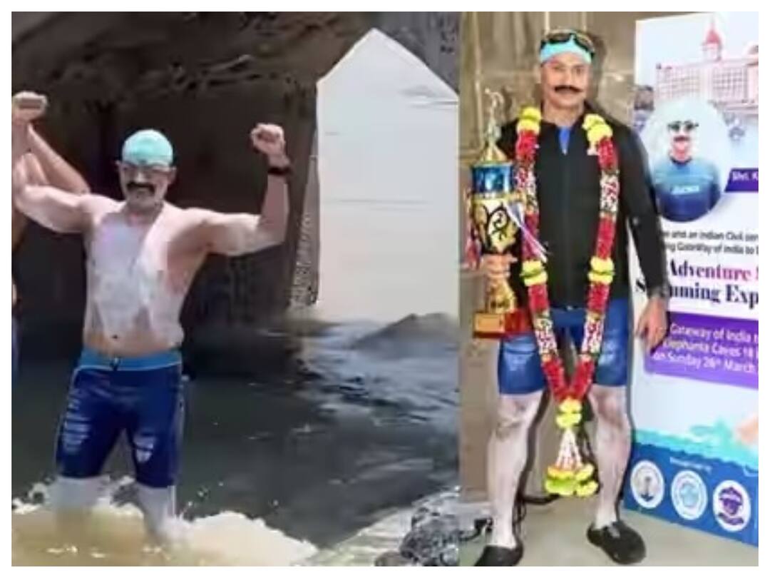 IPS Officer Swims From Gateway Of India To Elephanta Caves In Over 5 Hours. WATCH IPS Officer Swims From Gateway Of India To Elephanta Caves In Over 5 Hours. WATCH IPS Officer Swims From Gateway Of India To Elephanta Caves In Over 5 Hours. WATCH