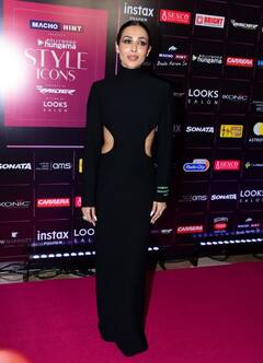 Malaika Arora : એક્ટ્રેસ મલાઈકા અરોરાનો બ્લેક બોડીકોન ડ્રેસમાં હોટ અંદાજ, જુઓ તસવીરો