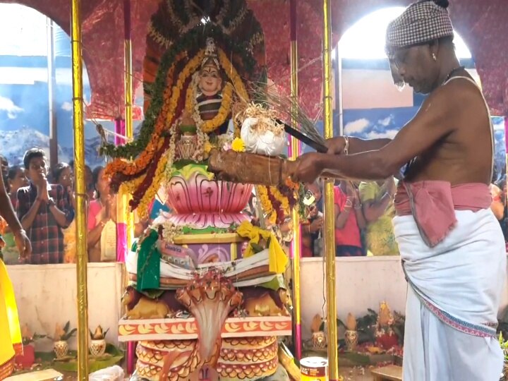 காலகஸ்திநாதபுரம் ஸ்ரீ காலபைரவர் கோயில் கும்பாபிஷேகம் விழா -  ஆயிரக்கணக்கான பக்தர்கள் சாமி தரிசனம்