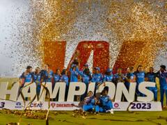 Harmanpreet Kaur's Mumbai Indians Outclass Delhi, Win Inaugural WPL Title - SEE PICS