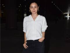 Alia Bhatt Airport Look: बेटी और पत्नी को रिसीव करने एयरपोर्ट पहुंचे रणबीर कपूर, कैजुअल लुक में सुपर क्यूट लगीं राहा की मॉम