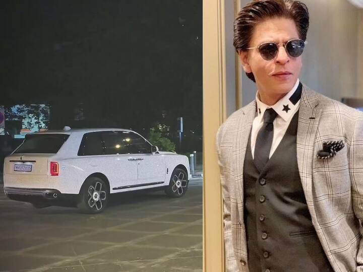 Shah Rukh Khan buys Rolls-Royce Cullinan worth Rs 10 crore Shah Rukh Khan  Rolls Royce: ఖరీదైన లగ్జరీ కారు కొన్న షారుఖ్ ఖాన్ - ఆ డబ్బుతో నాలుగైదు విల్లాలు కొనేయోచ్చేమో!