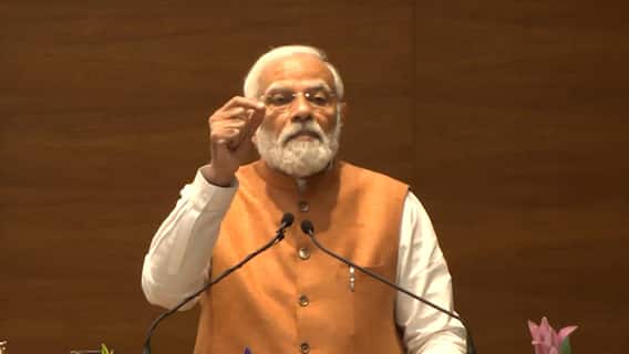 PM Modi Inaugurates BJP Central Office | బీజేపీ పార్టీకి బూత్ స్థాయి కార్యకర్తలే అతిపెద్ద బలం | ABP