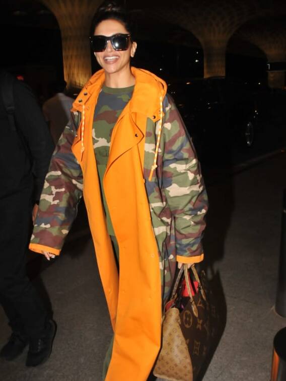 Deepika Padukone Shows Her Love For Oversized Outfits At Airport