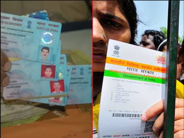 aadhaar link to pan card status check online