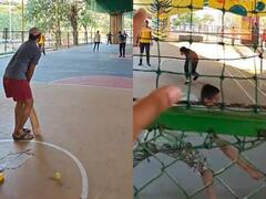 मुंबई फ्लाईओवर के नीचे खेला जा रहा है क्रिकेट, बास्केटबॉल-बैडमिंटन खेलने का भी है धांसू इंतजाम, ये देखो Video 